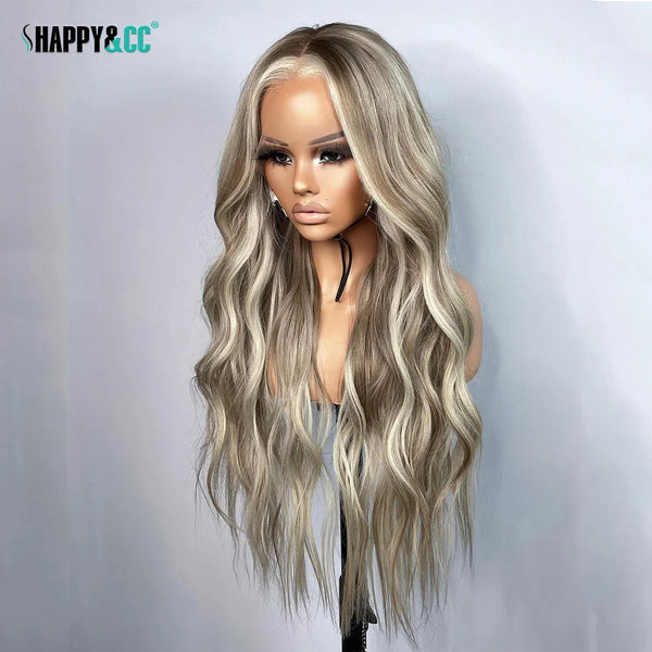 Wavy Blonde Lace Front Wig