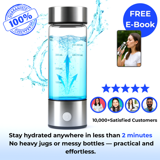 Hydrogen Health Water Bottle