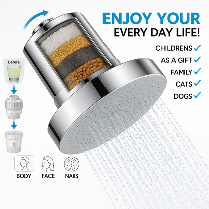 Vibrant Hair Shower Filter
